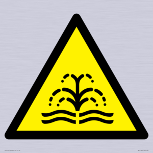 W516 Warning: fountain/water plume